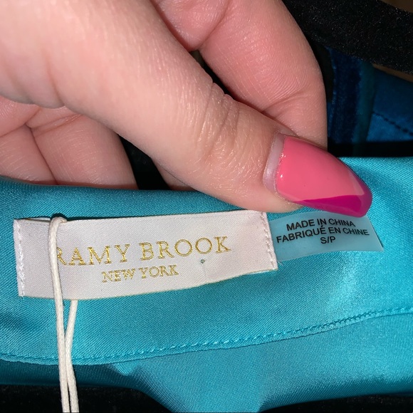 Ramy Brook ‼️SALE ‼️ Analiese Top in sea breeze –– NWT - Picture 13 of 17